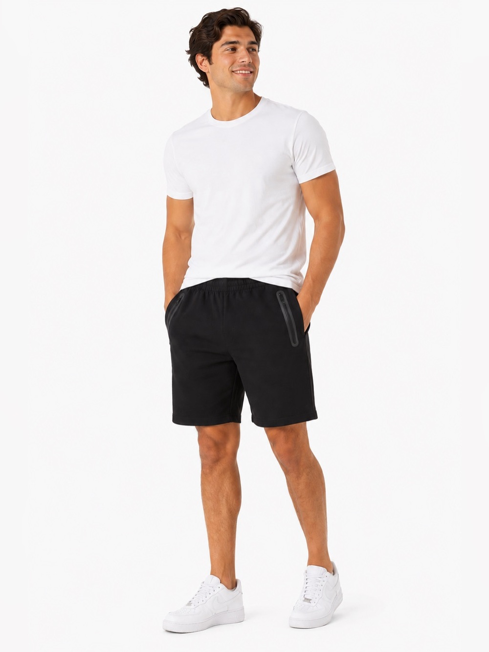 Old Navy Active Dynamic Fleece Black Performance Shorts | Men’s Small | NWT
